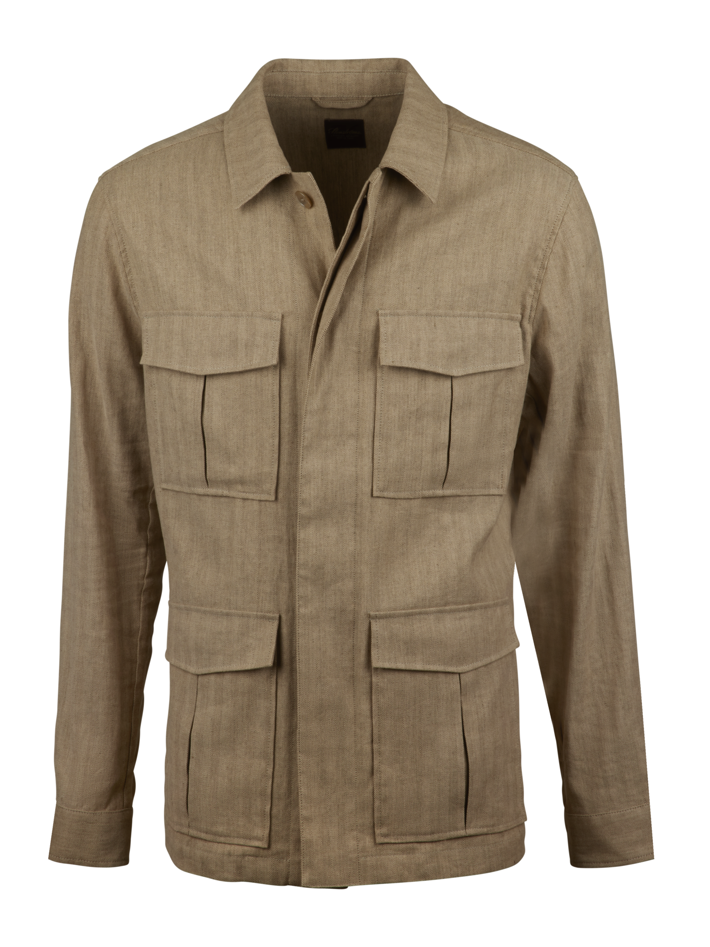 Stenströms Beige Linen Jacket | Men | Jackets & Blazers | Size: S | Beige | Solid | Long Sleeves