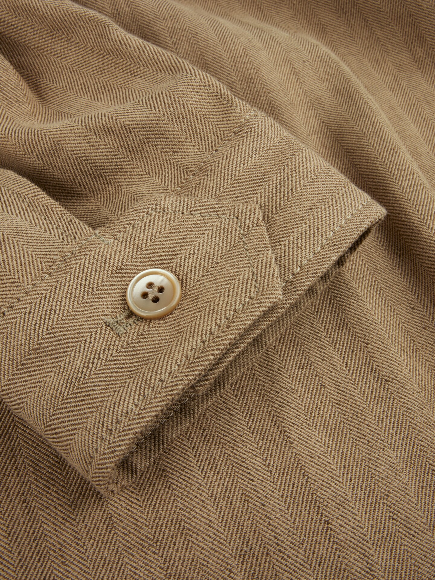 Beige Linnejacka 