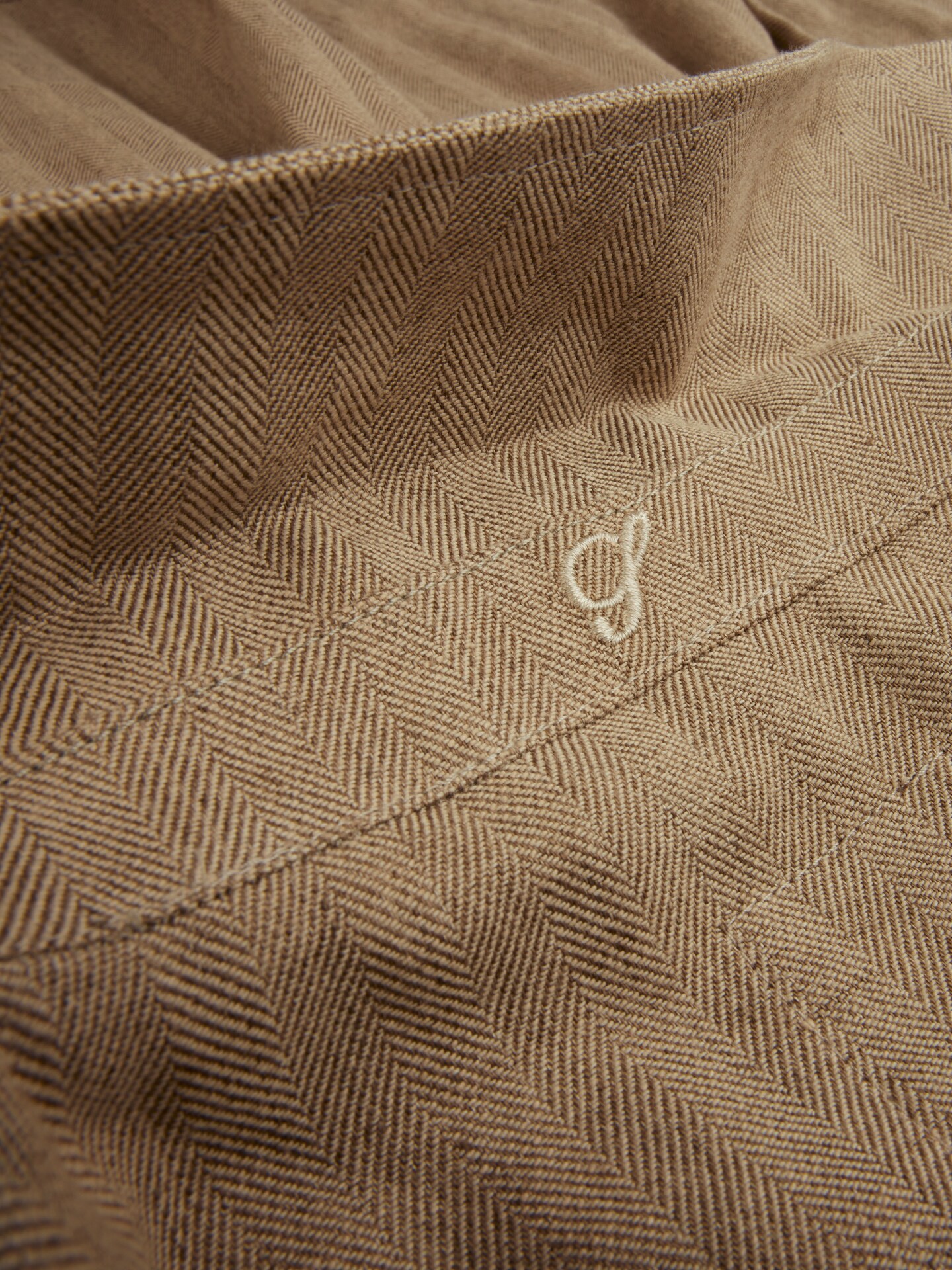 Beige Linnejacka 