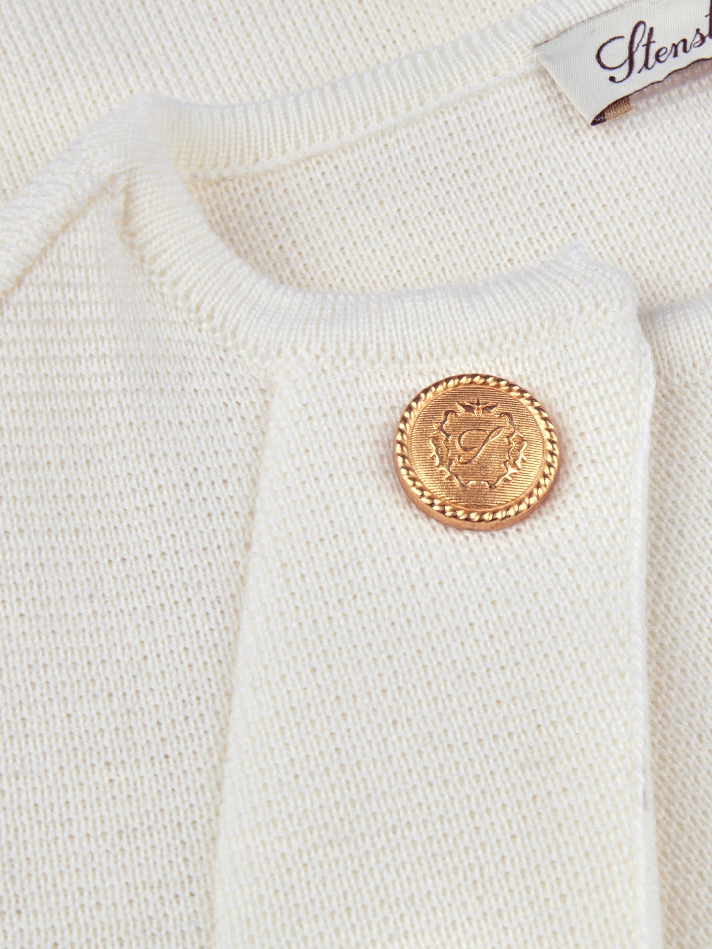 Mary White Merino Wool Cape