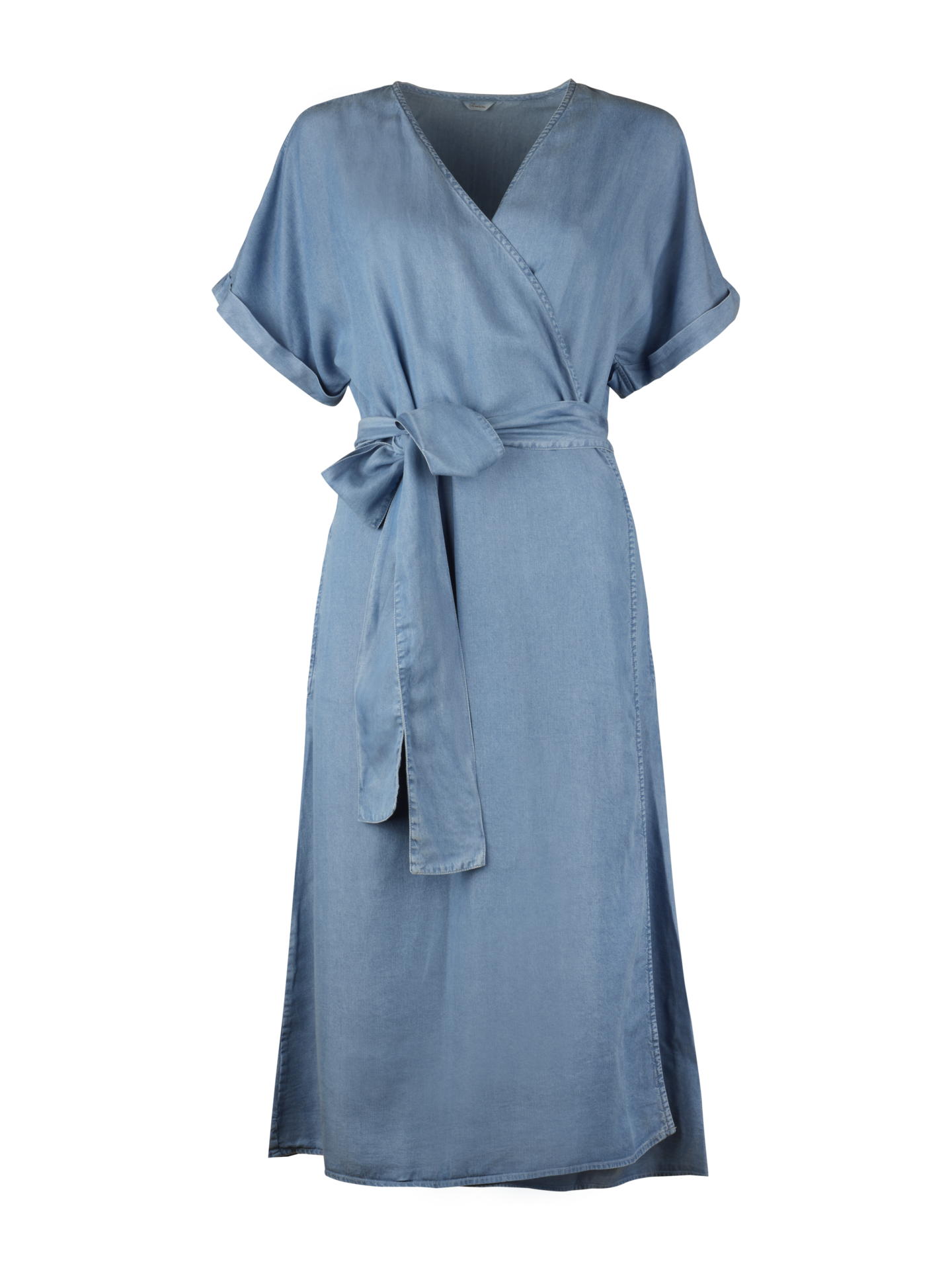 Stenströms Emilia Blue Wrap Dress | Women | Dresses | Size: 44 | Blue