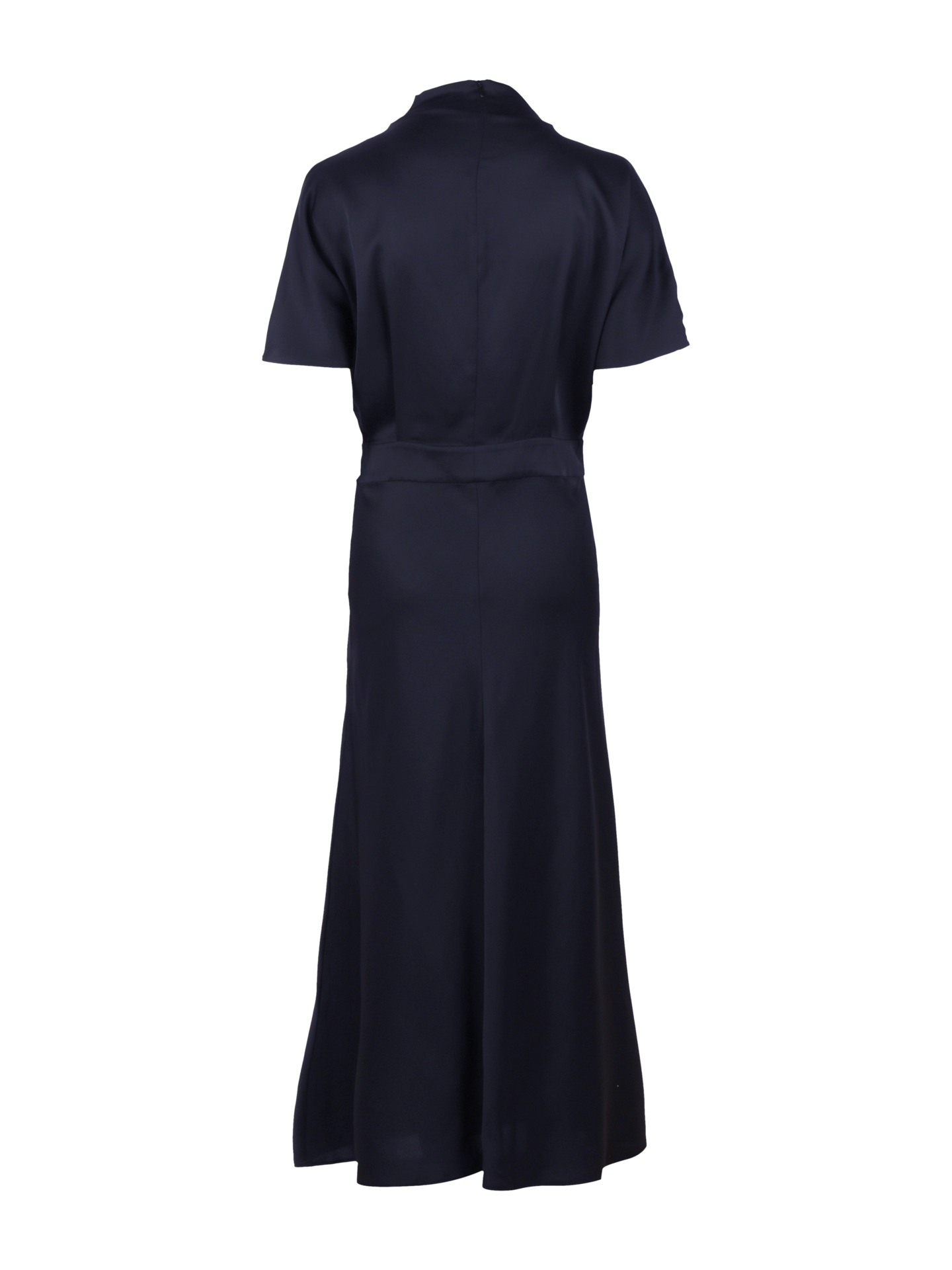 Arwen Navy Silk Dress
