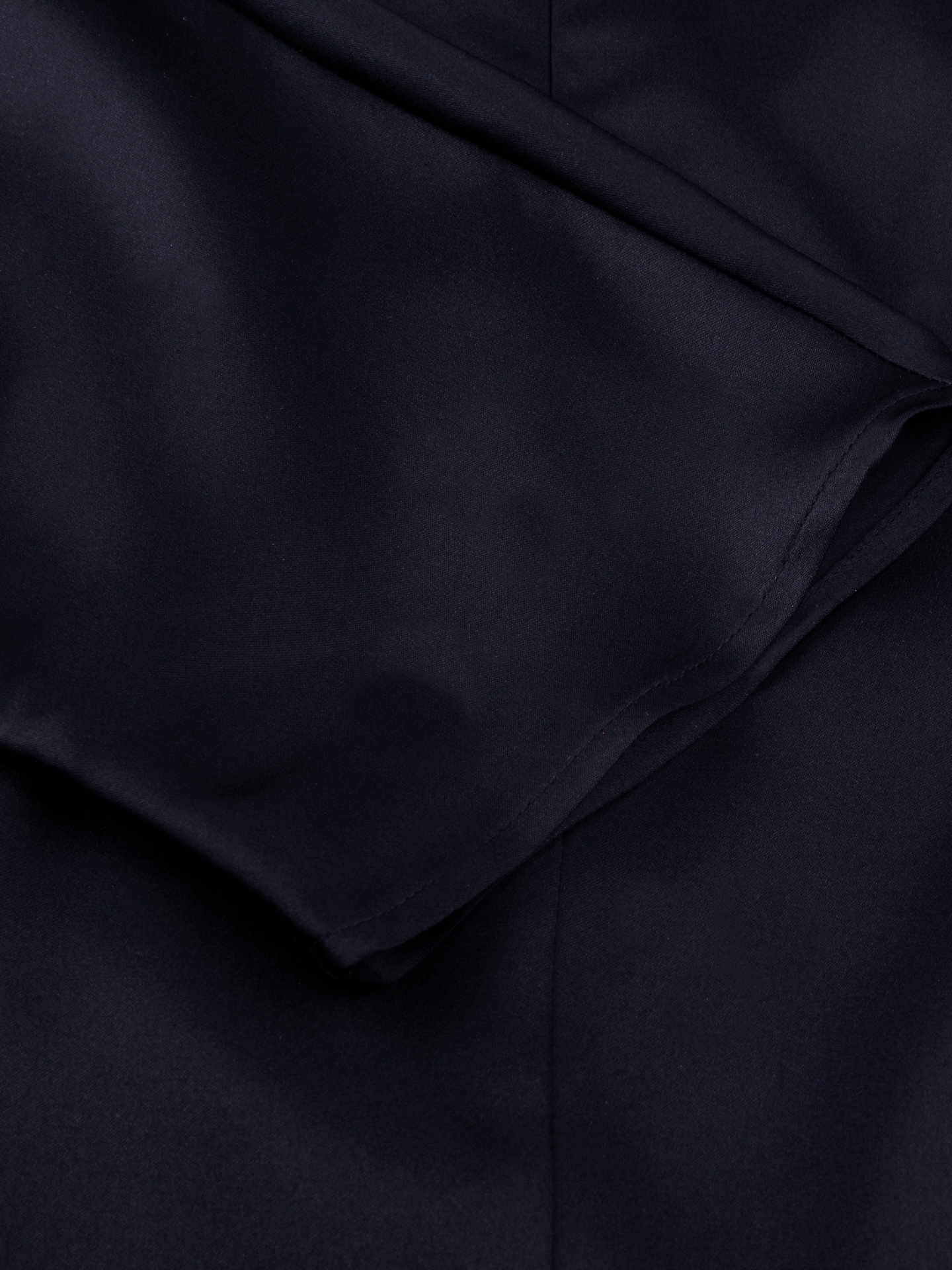 Arwen Navy Silk Dress