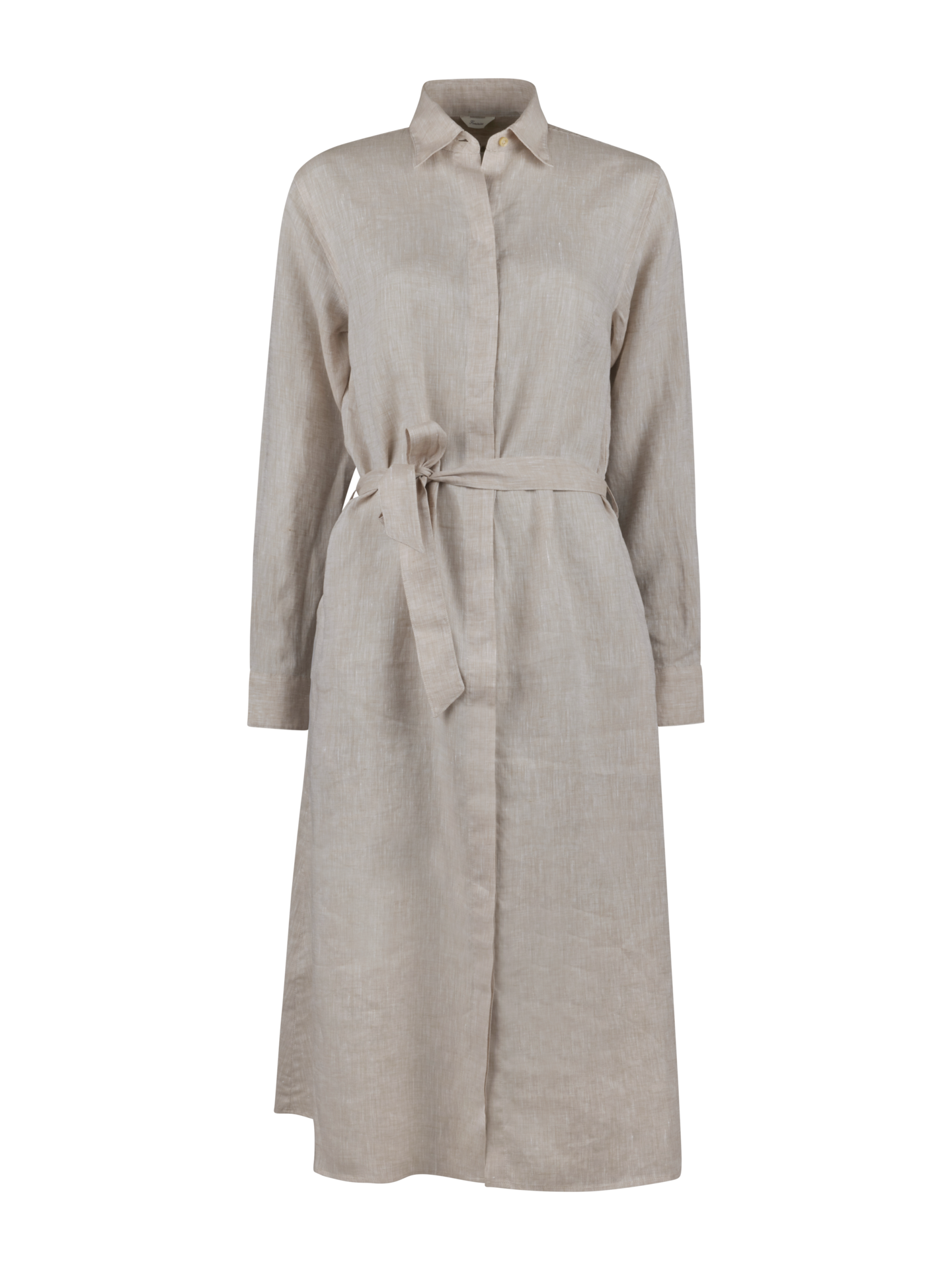 Stenströms Happy Beige linkjole | Dame | Kjoler | Feminine | Størrelse: M | Beige | Solid | Lange Ermer