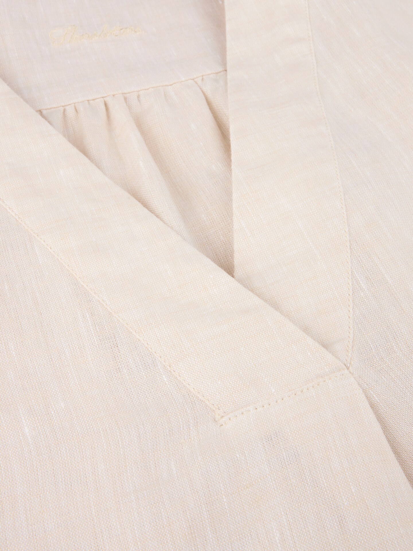 Leinenkleid Beige Julia