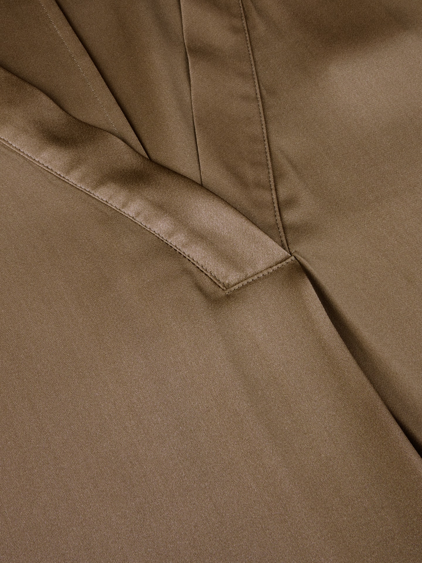 Jamie Beige silkekjole