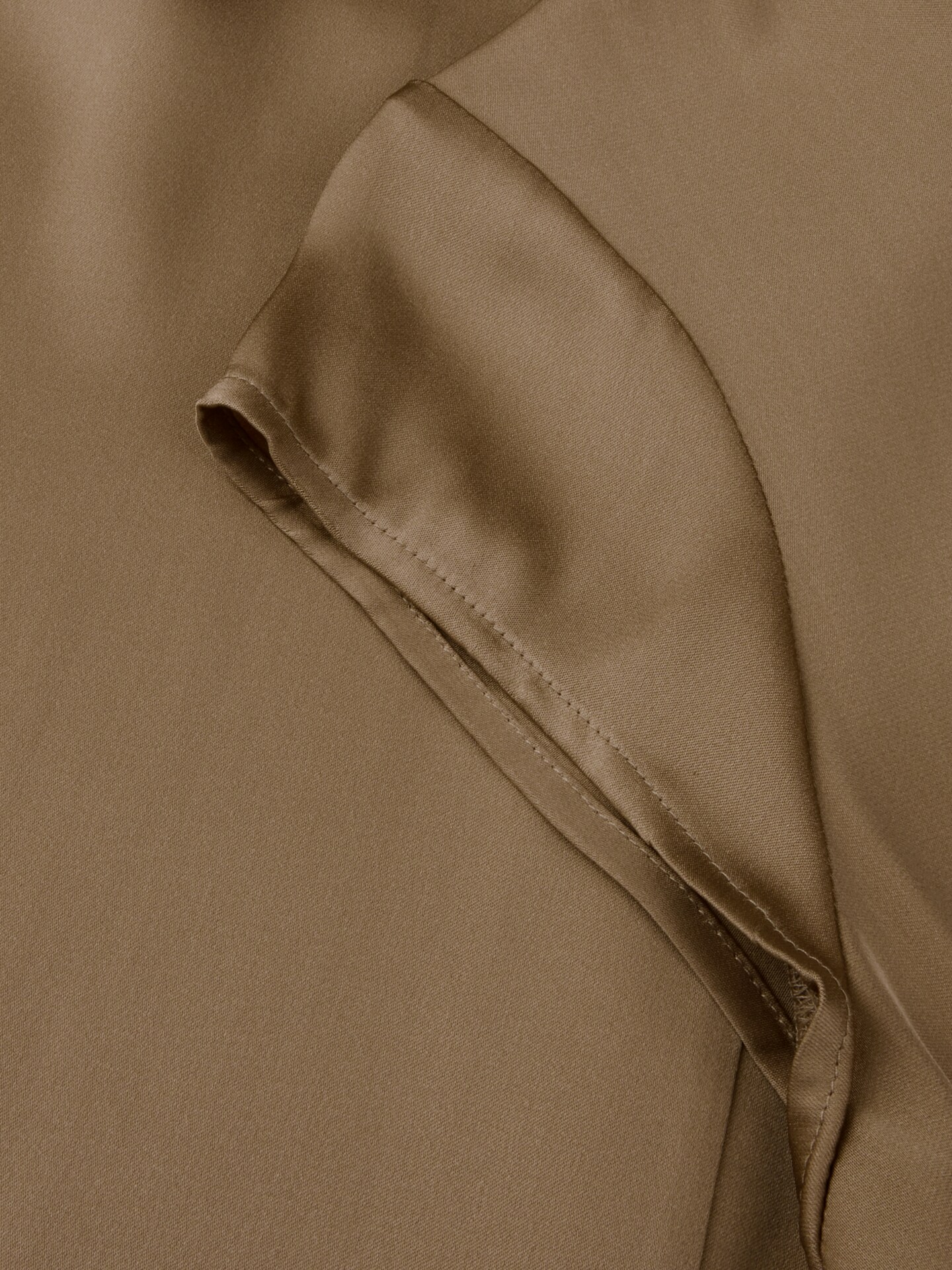 Jamie Beige silkekjole