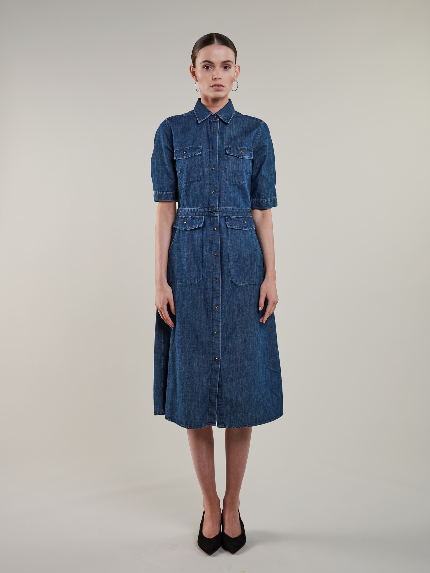 Jolene Dark blue Cargo Dress