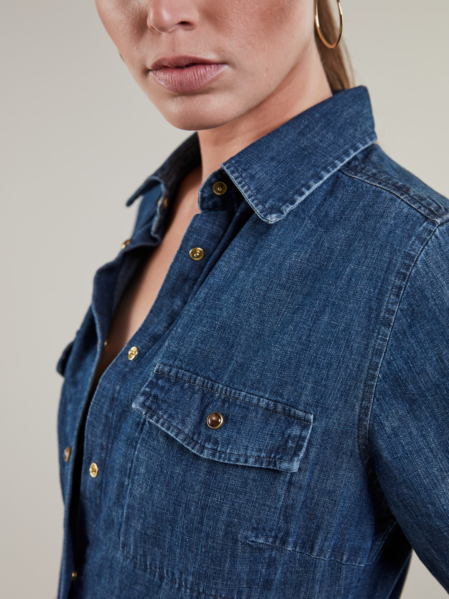 Jolene Dark blue Cargo Dress