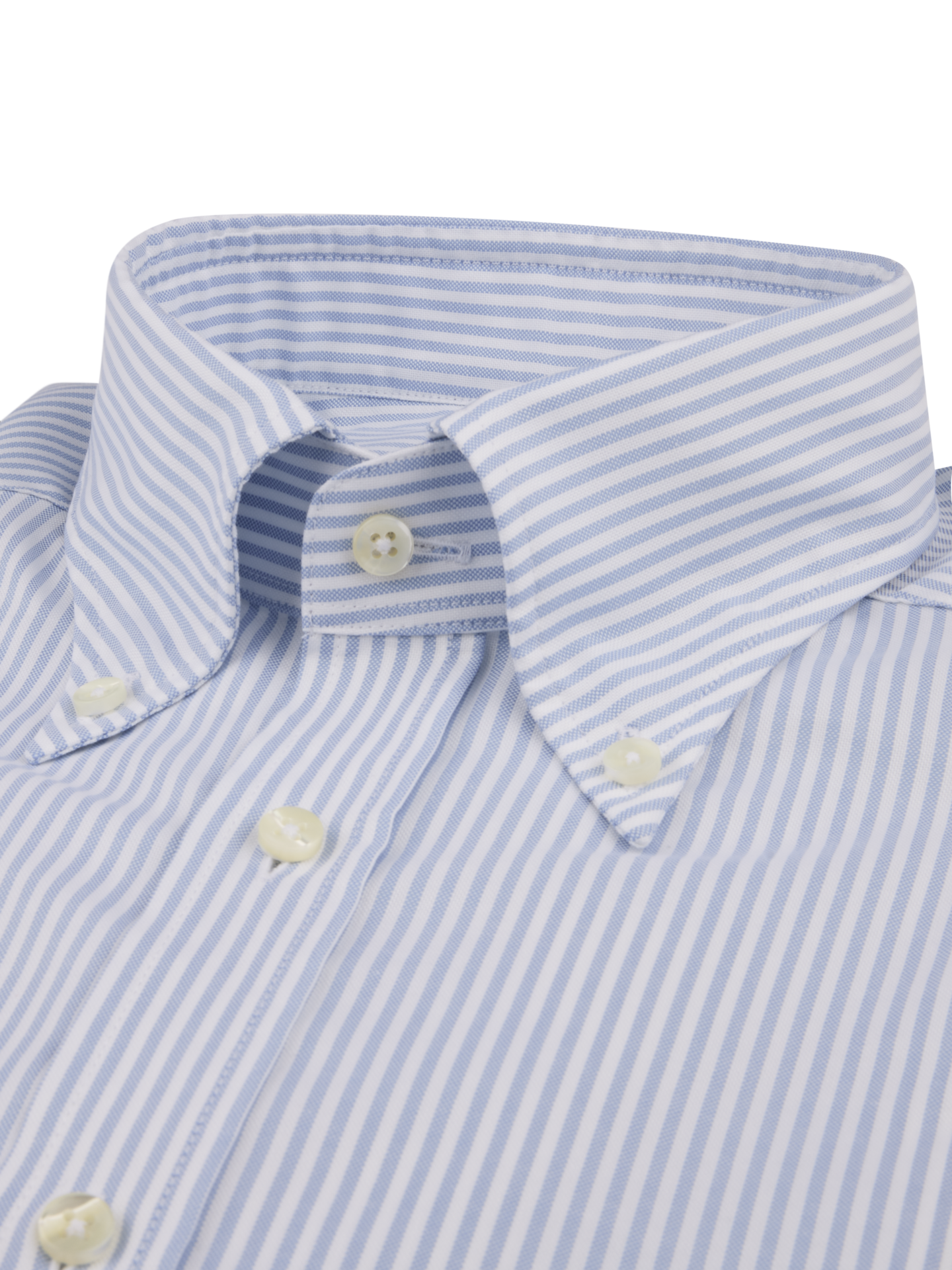 Blue Striped Oxford Shirt