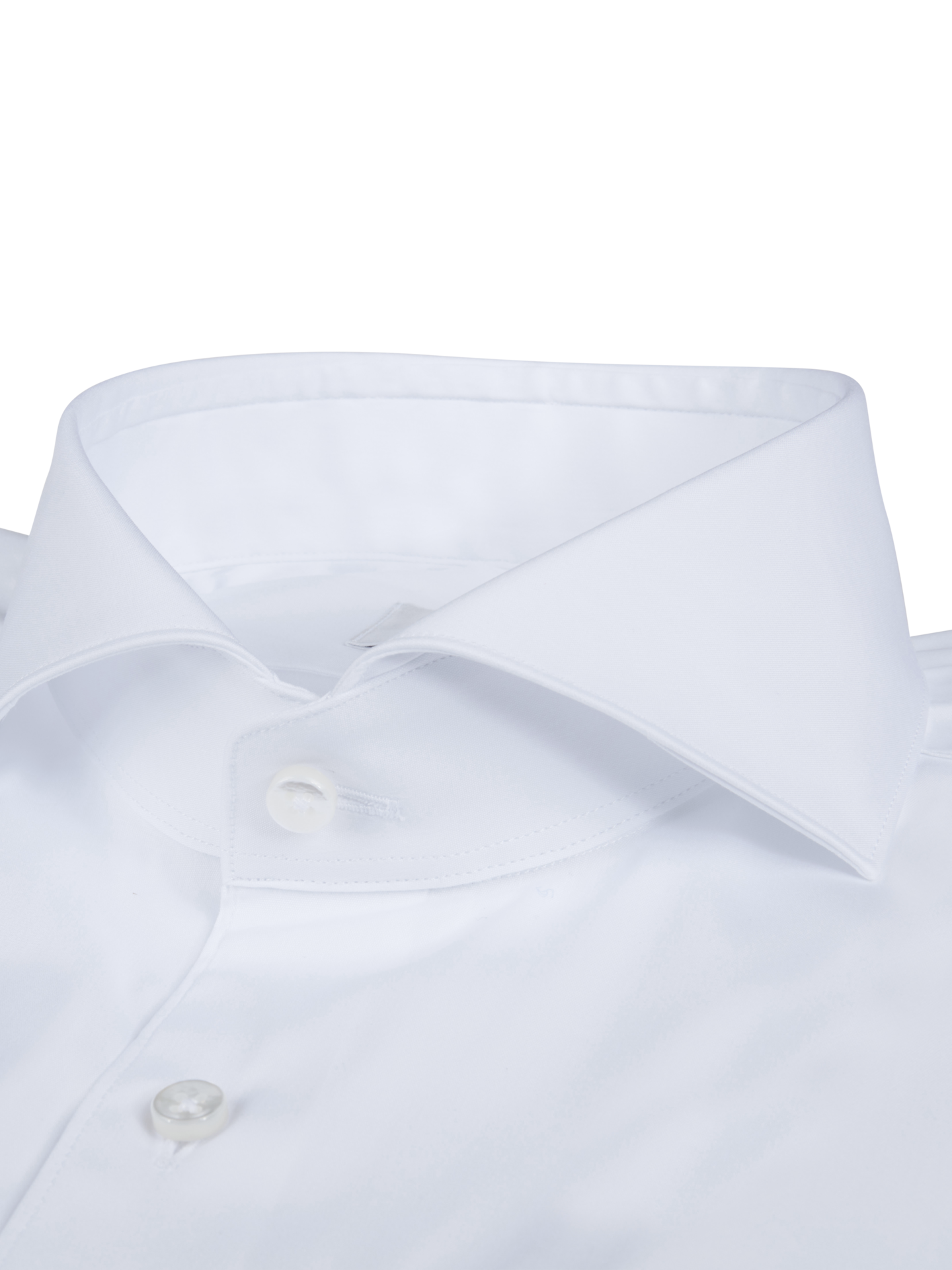 White Poplin Shirt, Stretch