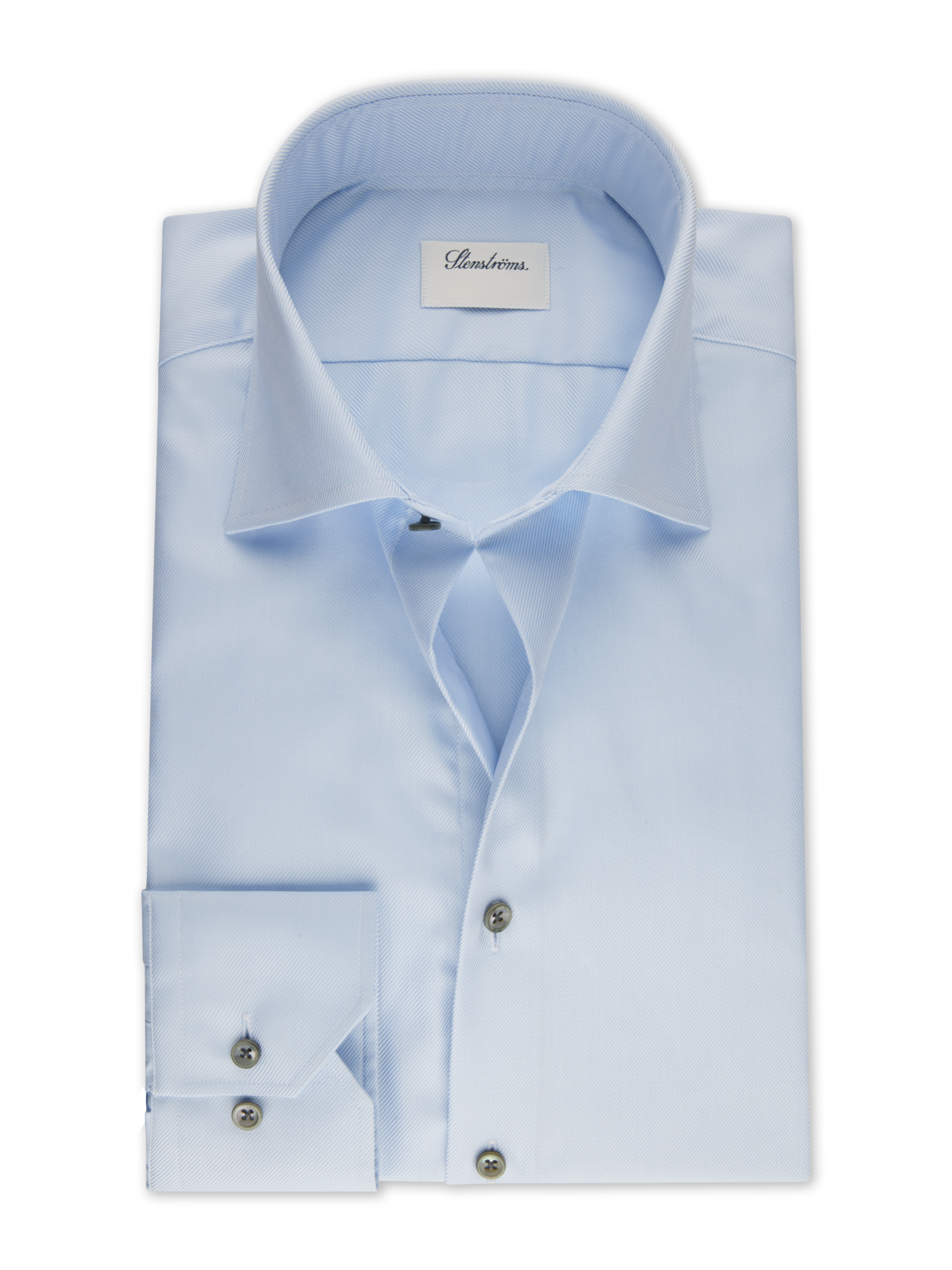 Stenströms Light blue Twill Shirt | Men | Men's Shirts | Size: 48 | Light blue | Long Sleeves