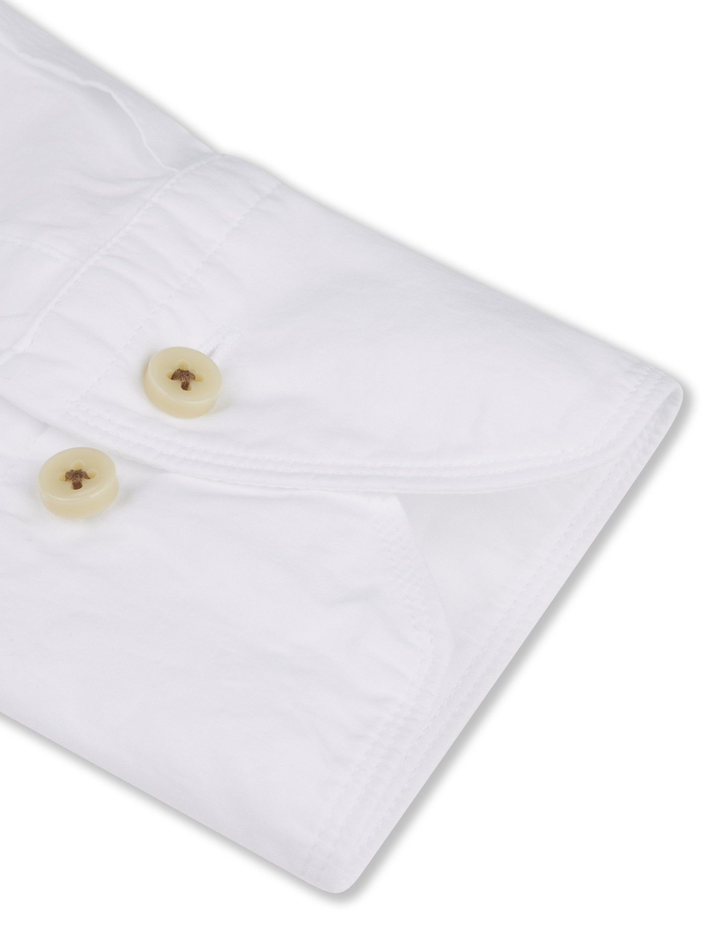 Casual White Poplin Shirt