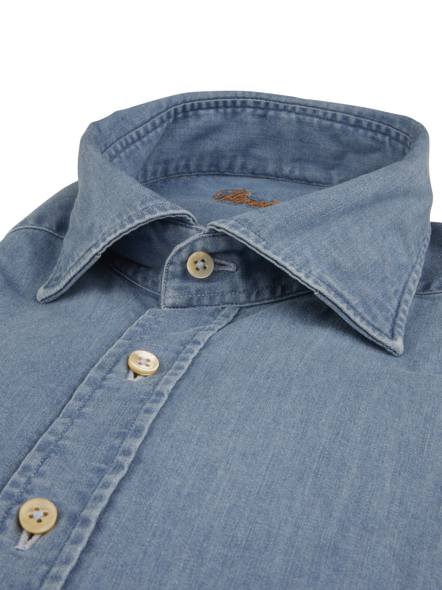 Ljus Jeansskjorta, XL-Ärmar