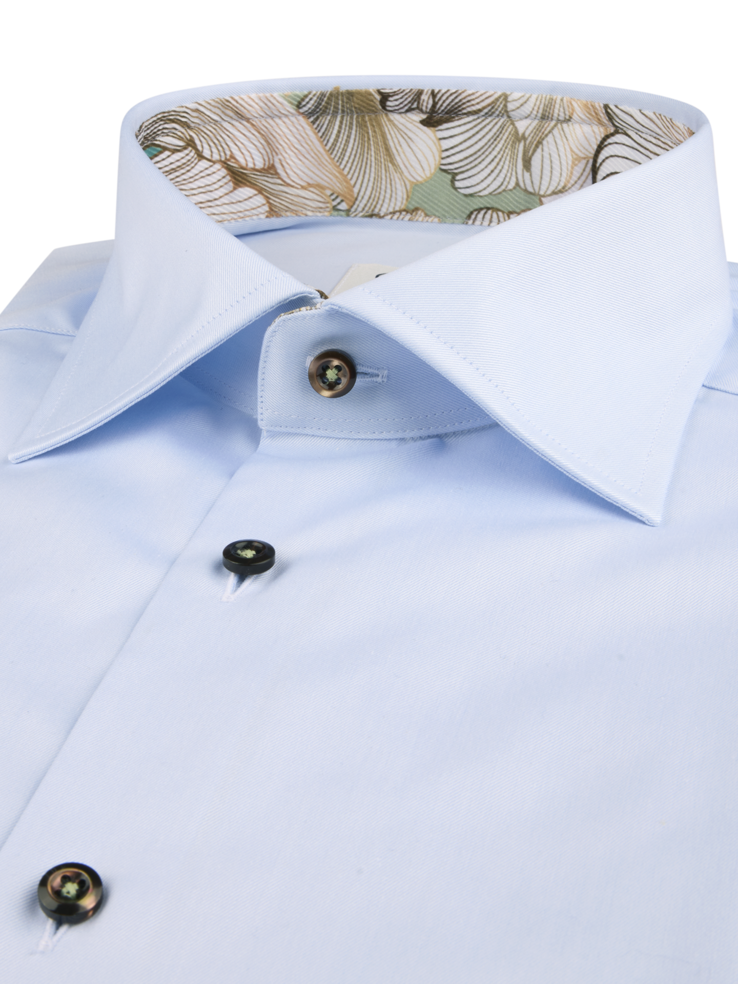 Light blue Contrast Twill Shirt