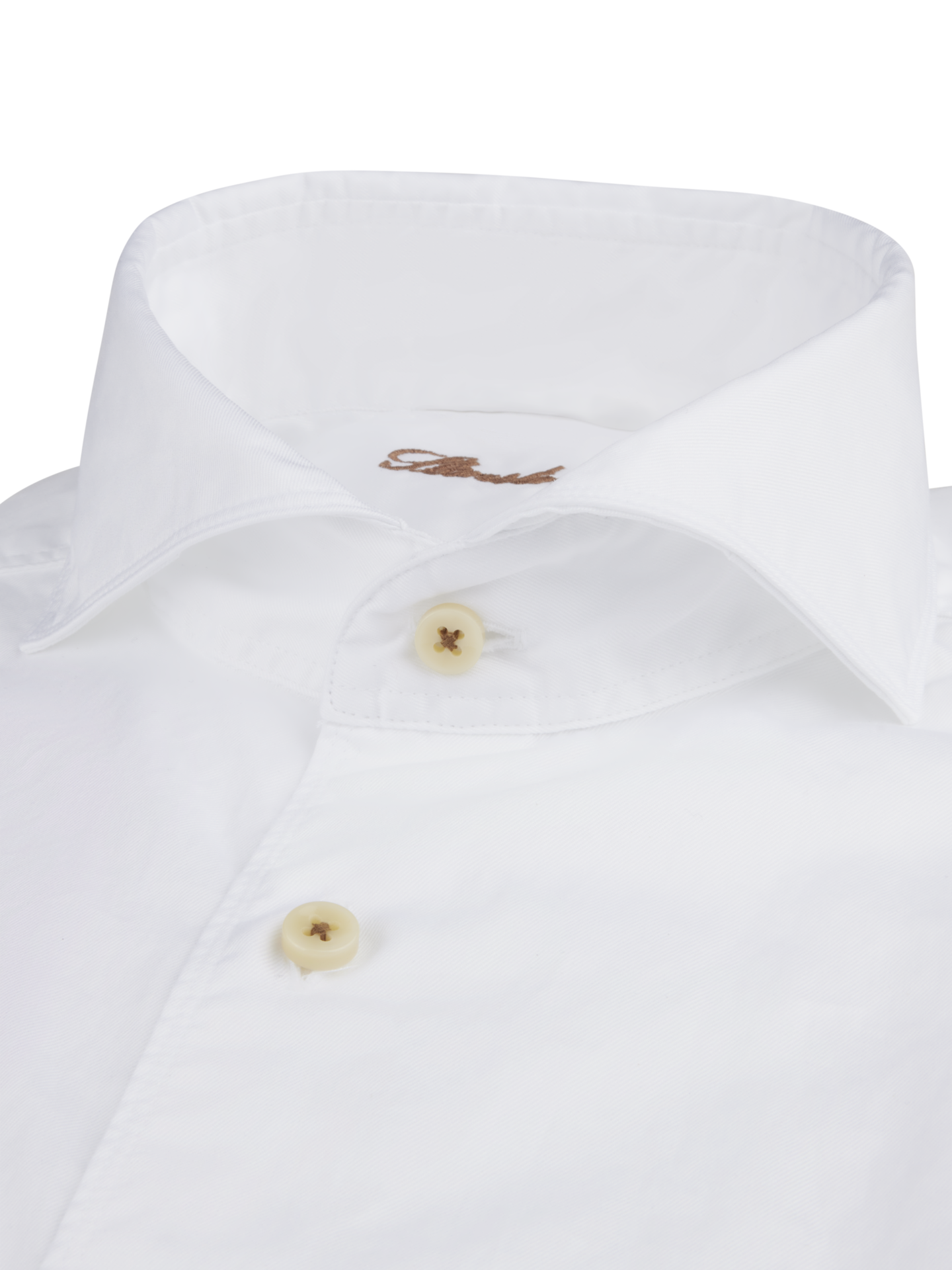 White Twill Shirt, XL-Sleeves 