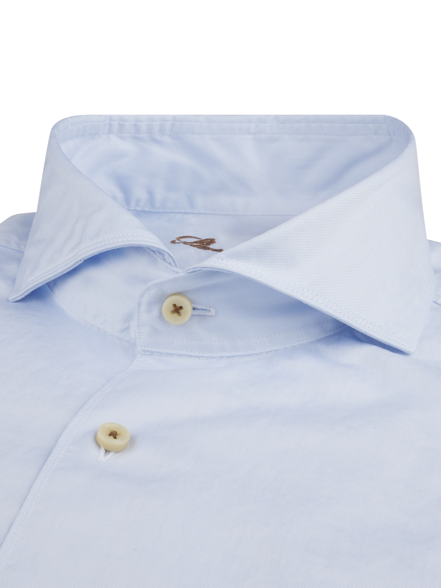 Light blue Twill Shirt, XL-Sleeves 