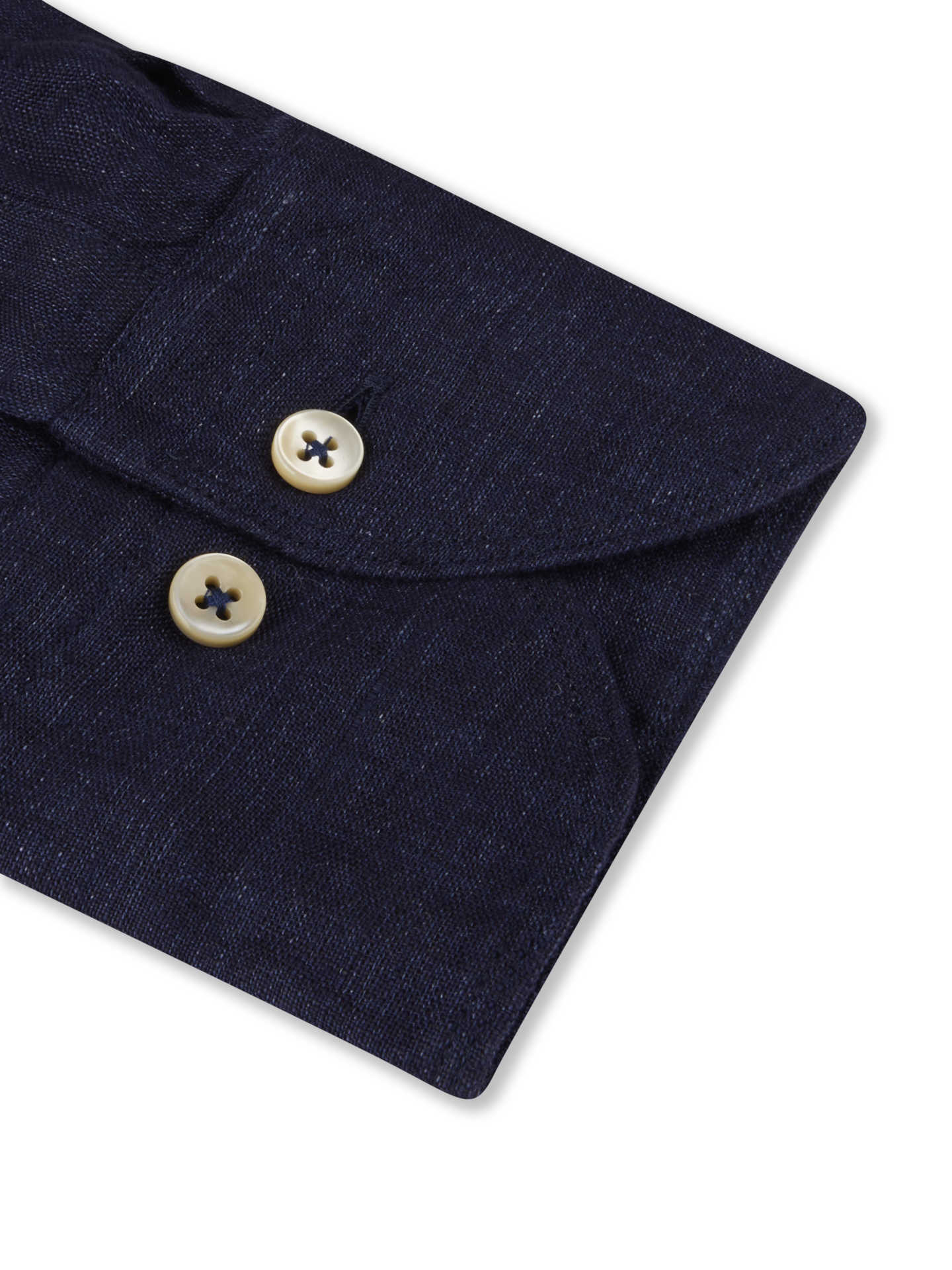 Navy Linen Shirt 