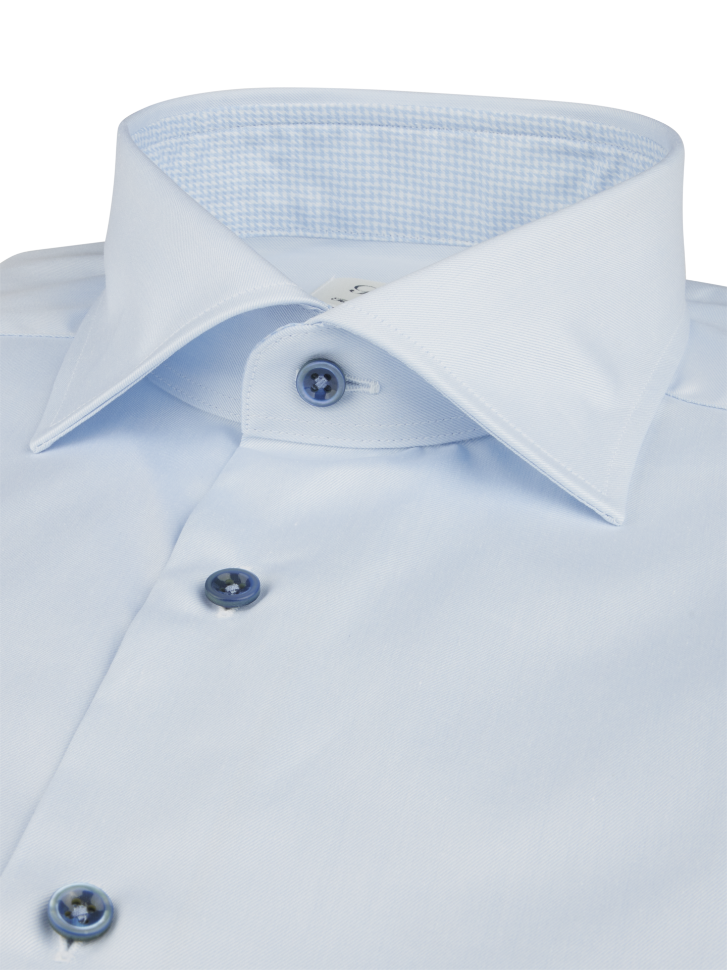 Light blue Contrast Twill Shirt 