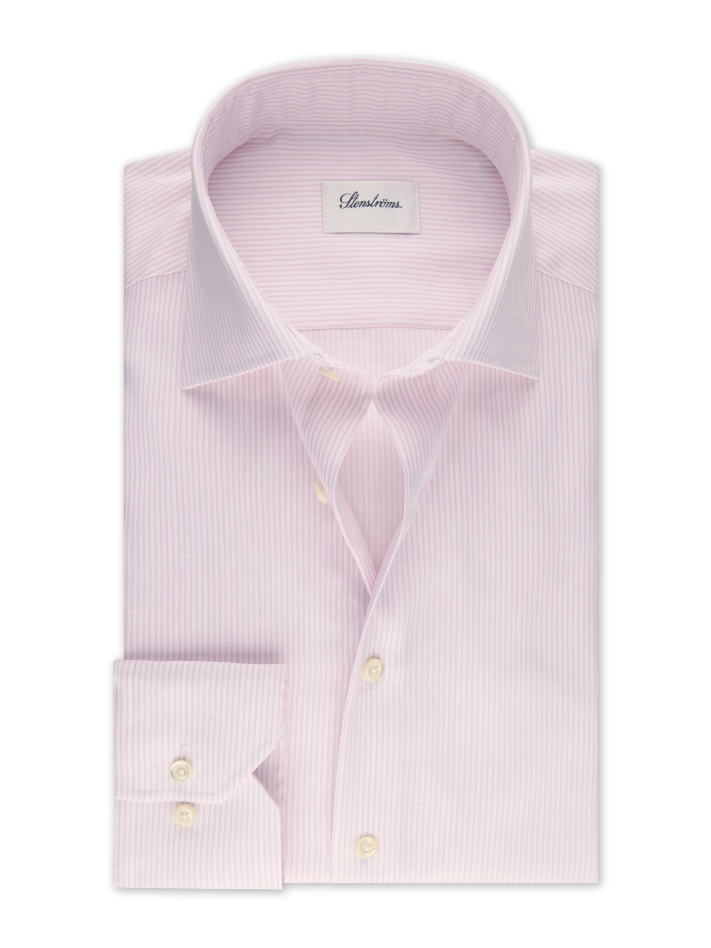 Stenströms Light pink Twill Shirt | Men | Men's Shirts | Superslim | Size: 41 | Light pink | Solid | Long Sleeves