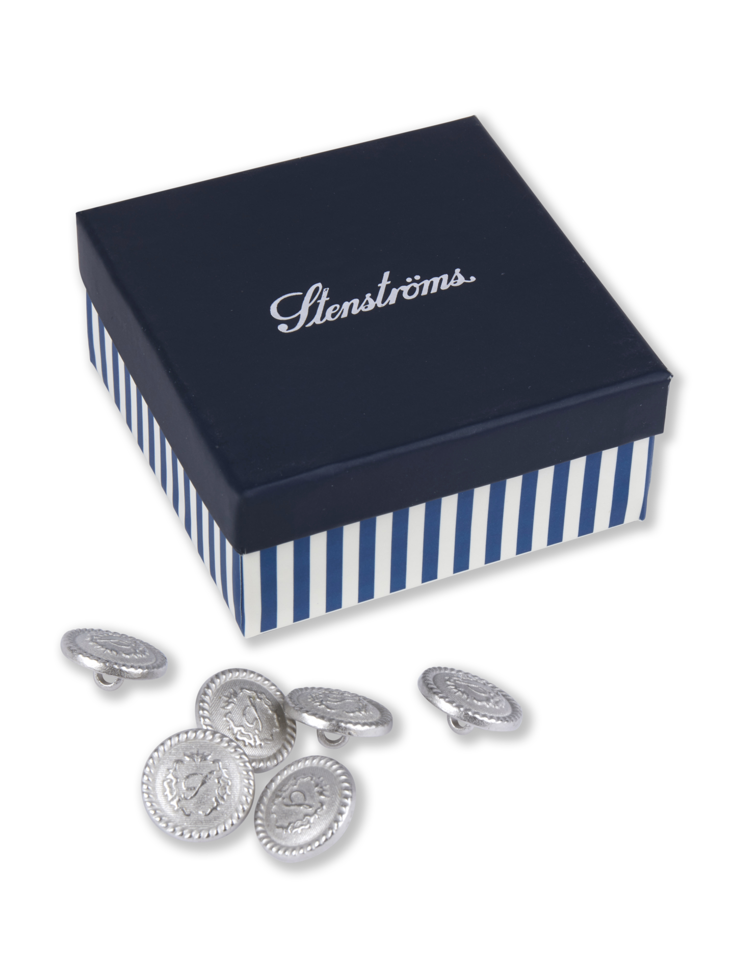 Stenströms Silver Buttons, Small | Women | Size: S | Light grey