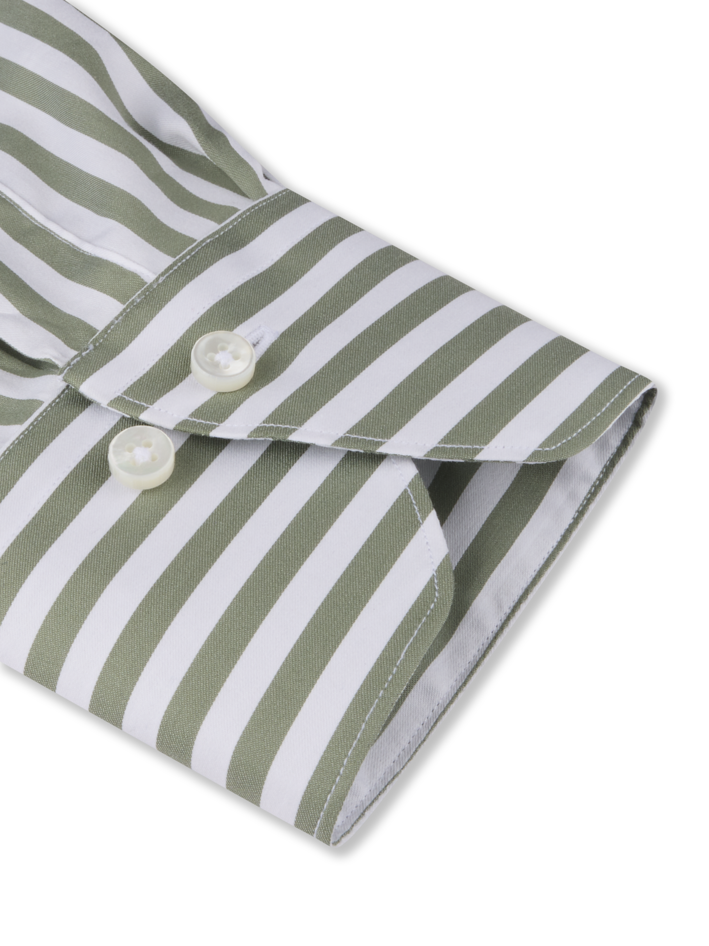 Green Striped Shirt