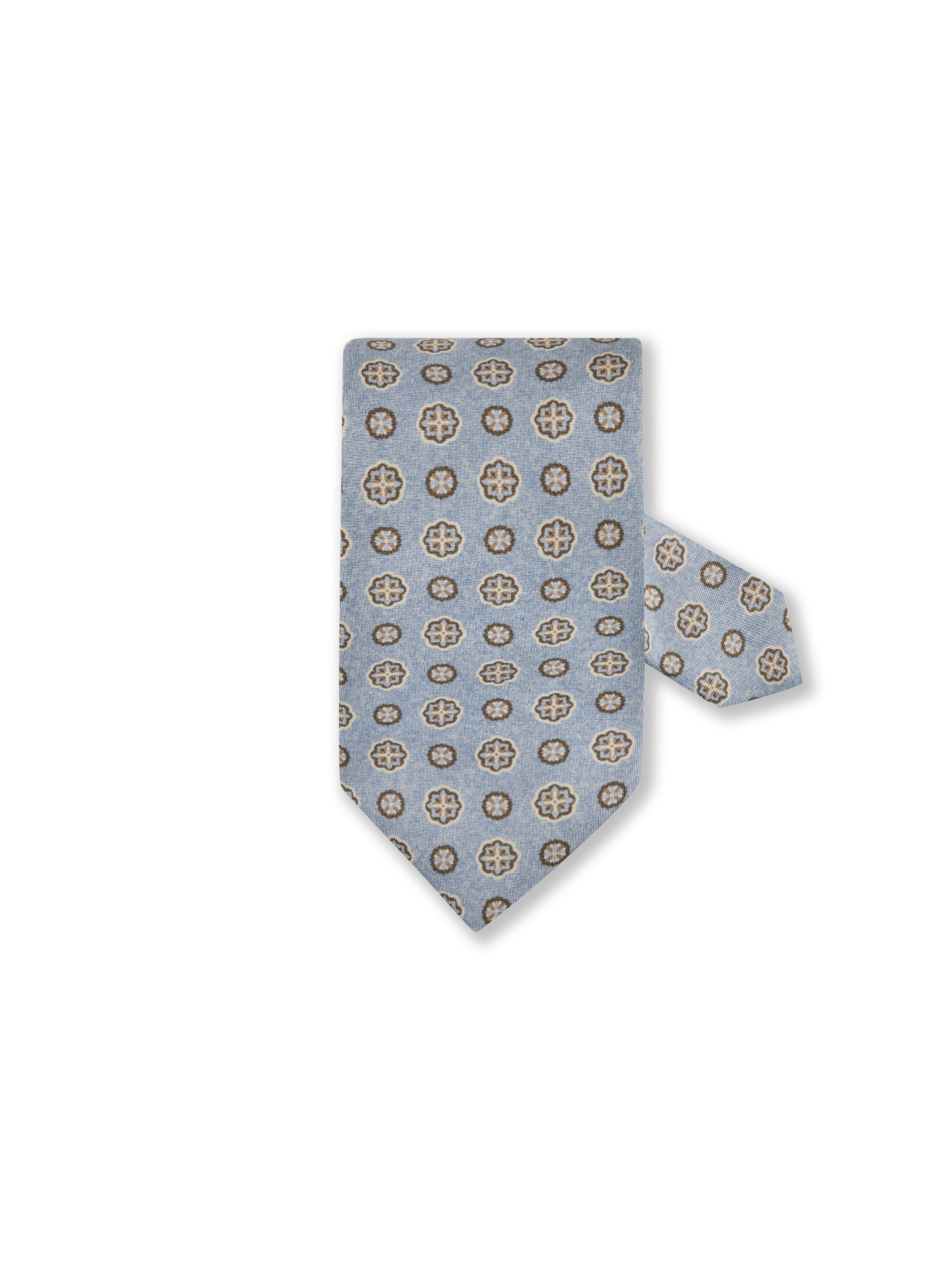 Stenströms Light blue Patterned Silk Tie | Men | Accessories | Size: One Size | Light blue