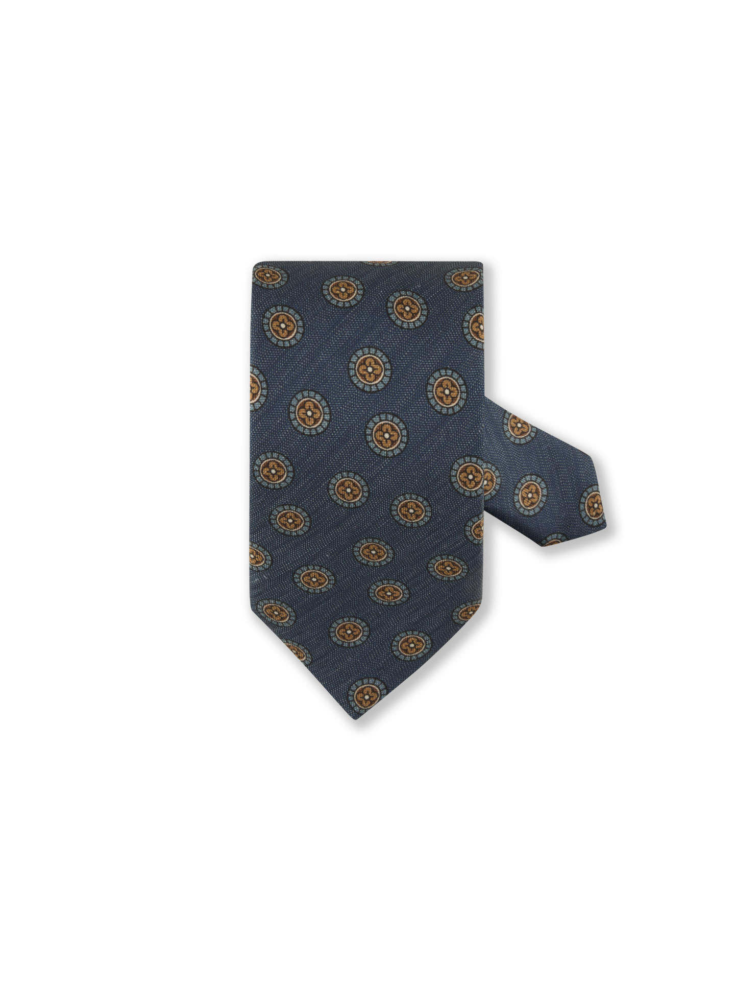 Navy Patterned Tie
