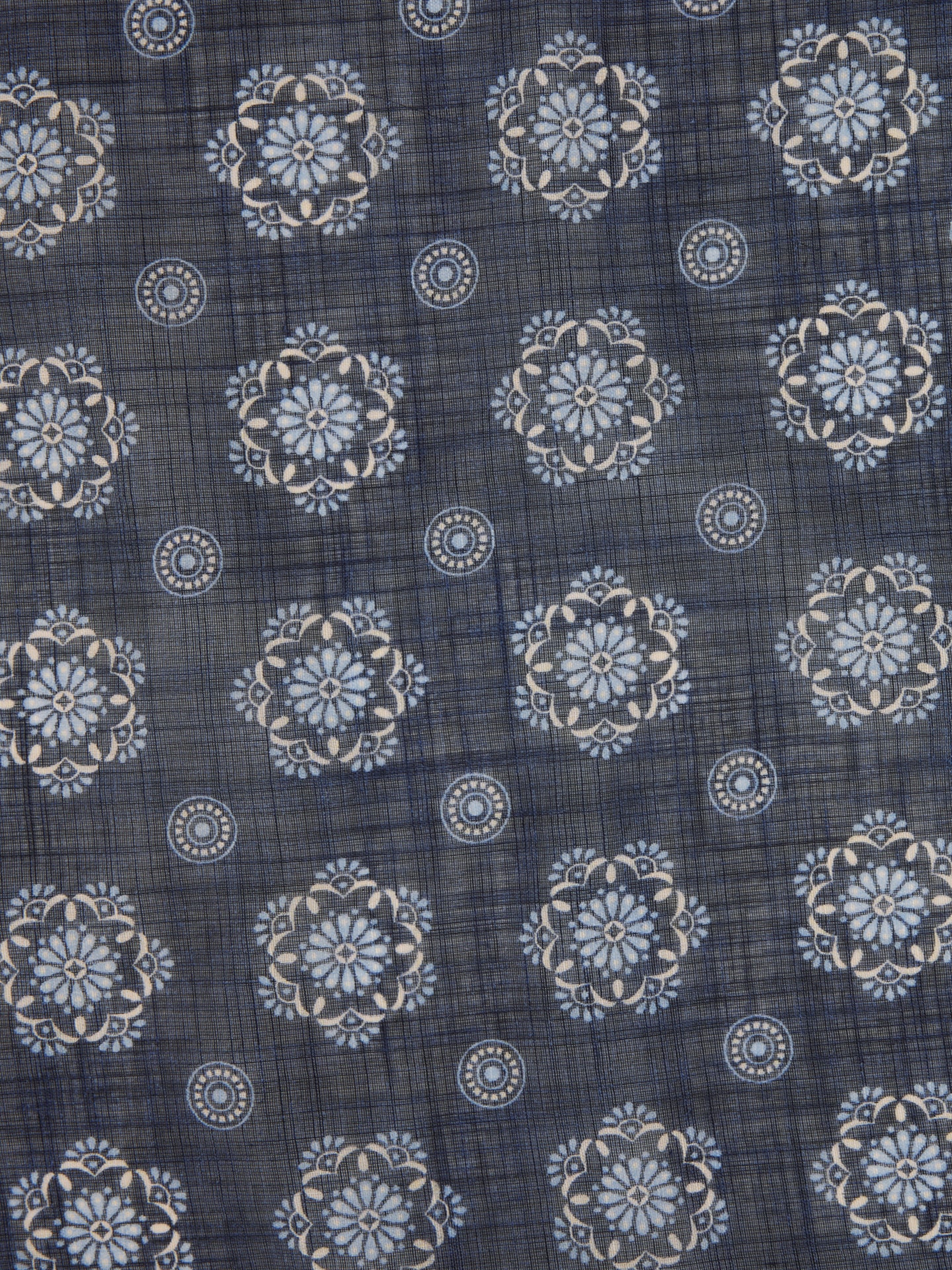 Navy blau Gemustertes Bandana