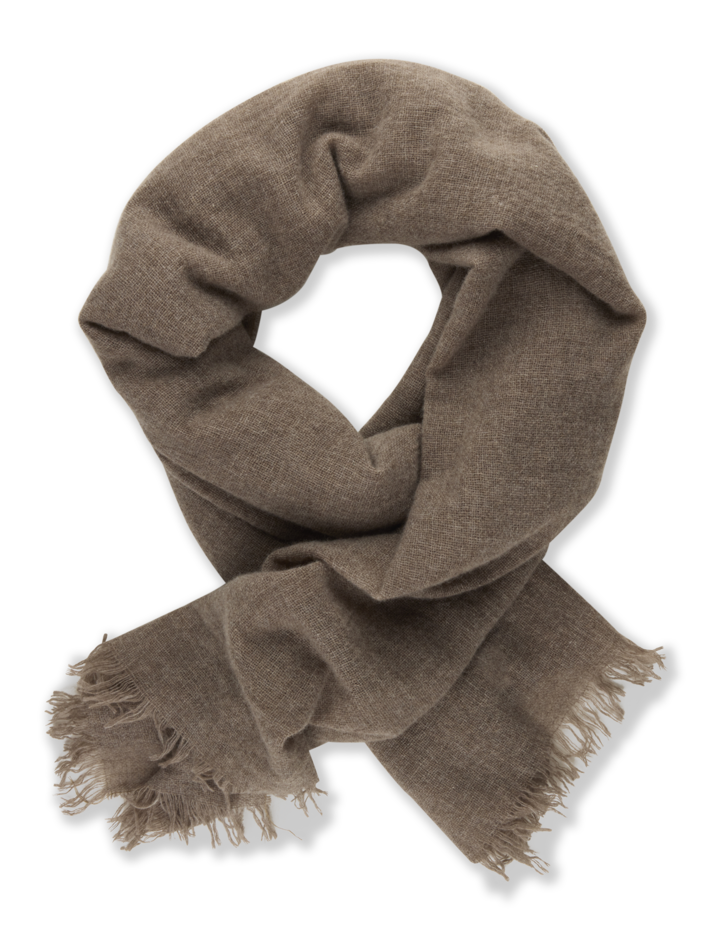 Stenströms Light brown Wool/Cashmere Scarf | Men | Accessories | Size: One Size | Light brown